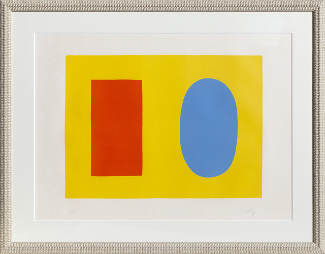 Ellsworth Kelly, ‘Orange and Blue over Yellow’, 1965, RoGallery