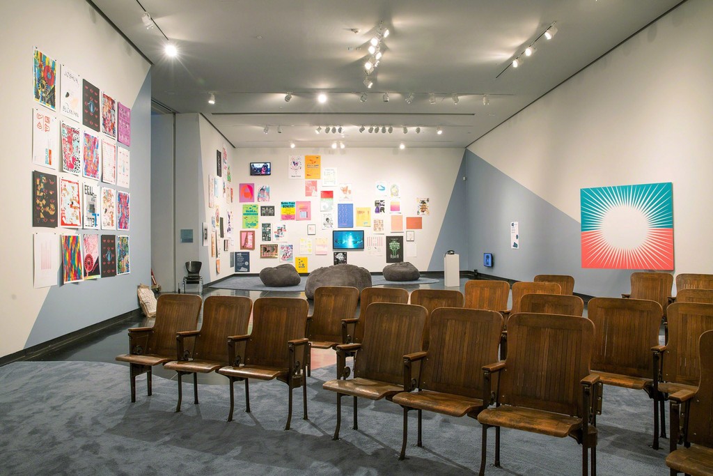 Installation view, Machine Project - The Platinum Collection (Live by Special Request), Tang Teaching Museum, 2015 Installation view, Machine Project - The Platinum Collection (Live by Special Request), Tang Teaching Museum, 2015