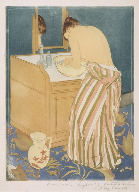 Mary Cassatt, ‘Woman Bathing (La Toilette)’, 1890–1891, The Metropolitan Museum of Art