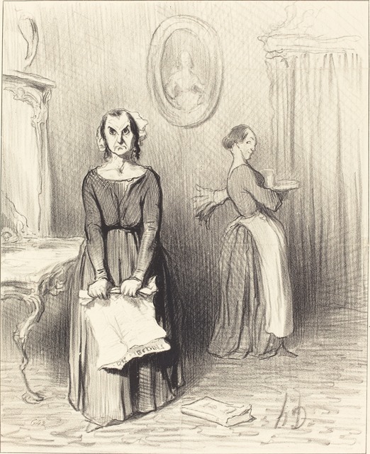 Honoré Daumier, ‘Ce Journal trouve mon ouvrage pitoyable...’, 1844, National Gallery of Art, Washington, D.C.