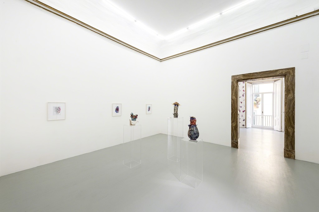 Edi Rama - Partial view of the exhibition - May 2016 - Galleria Alfonso Artiaco, Napoli Edi Rama - Partial view of the exhibition - May 2016 - Galleria Alfonso Artiaco, Napoli