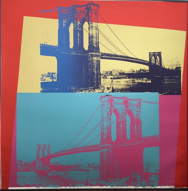 Andy Warhol, ‘Brooklyn Bridge’, 1983, Barter Paris Art Club