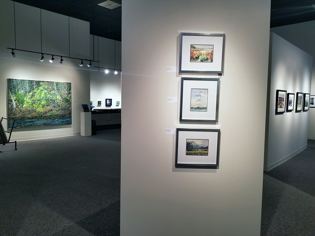 well-known Saskatchewan painter, Dorothy Knowles captivates the sky and summer light in these three lovely watercolours. Ted Godwin, of the Regina Five, sets the backdrop with his reflections of light in his waterscapes well-known Saskatchewan painter, Dorothy Knowles captivates the sky and summer light in these three lovely watercolours. Ted Godwin, of the Regina Five, sets the backdrop with his reflections of light in his waterscapes
