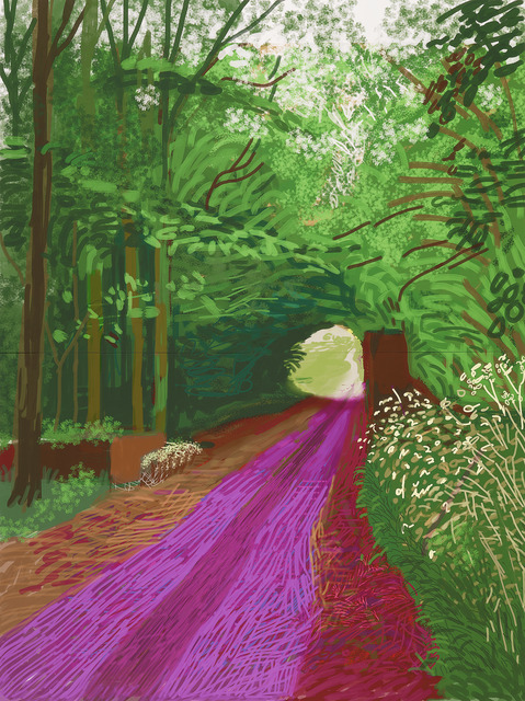 David Hockney, ‘The arrival of spring in Woldgate, East Yorkshire in 2011 (twenty eleven)– 31 May, No. 1 (900)’, 2011, National Gallery of Victoria