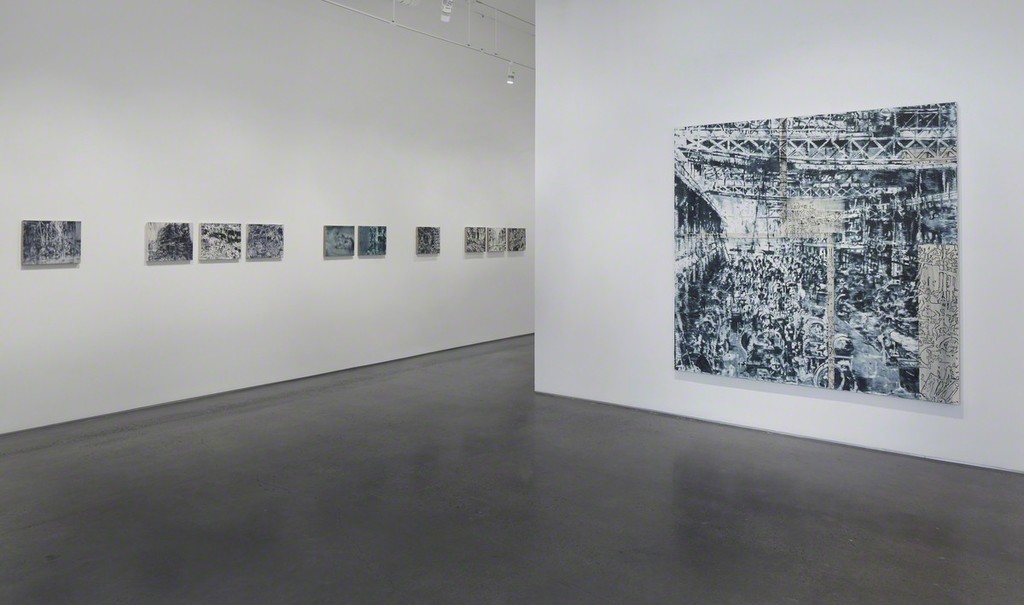 Installation view: Jorge Tacla: Hidden Identities, 2015. Photo John Muggenborg. Installation view: Jorge Tacla: Hidden Identities, 2015. Photo John Muggenborg.