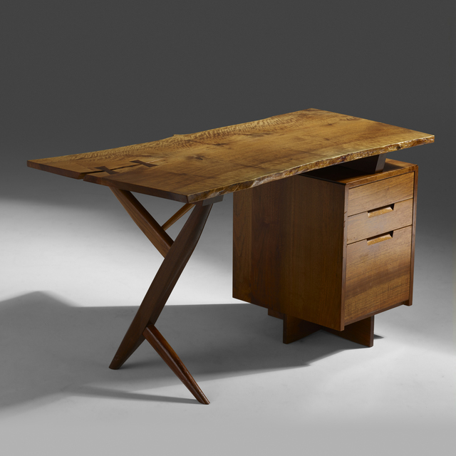 George Nakashima Conoid Desk 1984 Artsy