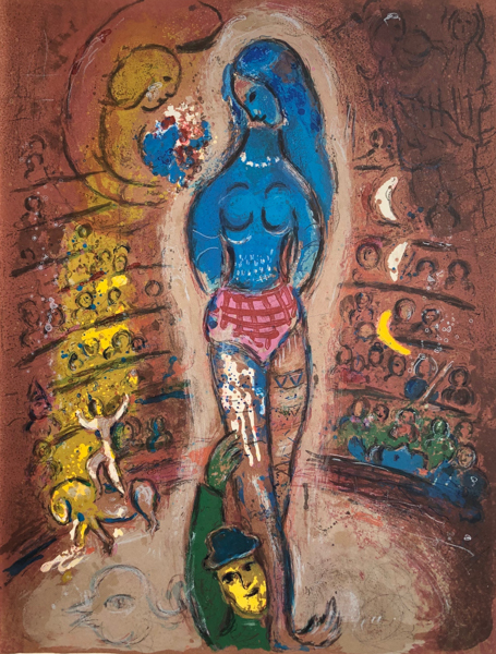 Marc Chagall, ‘Le Cirque M. 523’, 1967, Print, Original Lithograph on Velin d'Arches Wove Paper, Galerie d'Orsay