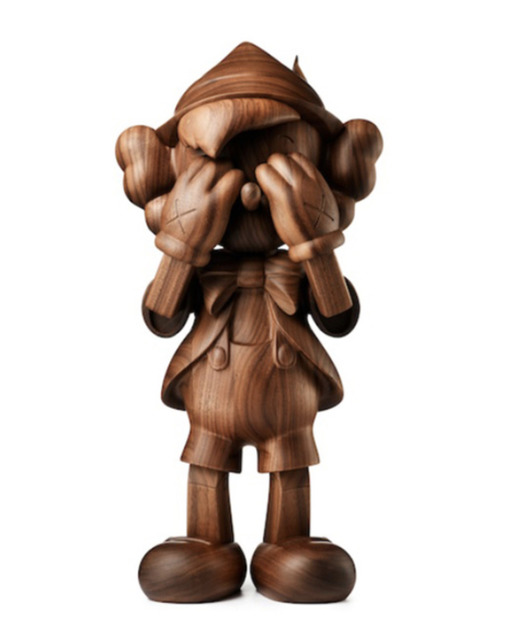 KAWS, ‘Pinocchio’, 2017, Sculpture, Wood, Gin Huang Gallery