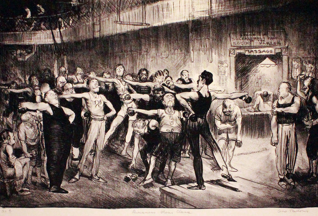 George Wesley Bellows, ‘Business Men's Class’, 1916, Kiechel Fine Art
