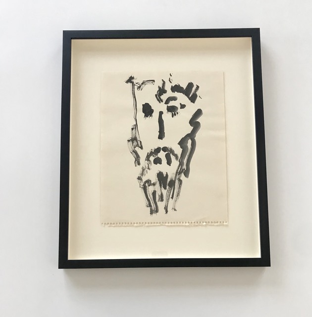 Huguette Caland, ‘Untitled, Portrait of Ed Moses’, 1992, LAXART Benefit Auction