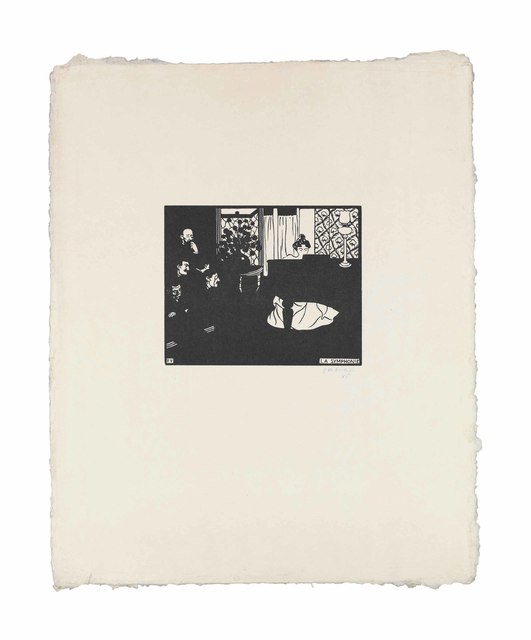Félix Vallotton, ‘La Symphonie’, 1897, Print, Woodcut on Japan paper, Christie's