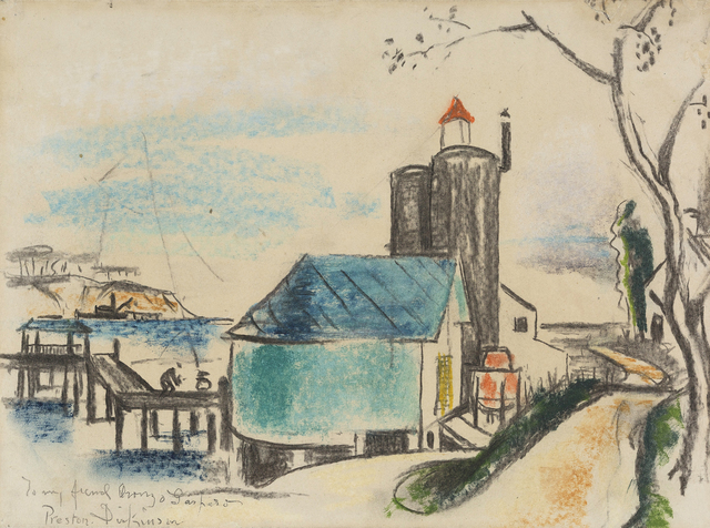 Preston Dickinson, ‘Long Island’, ca. 1929-1930, Debra Force Fine Art