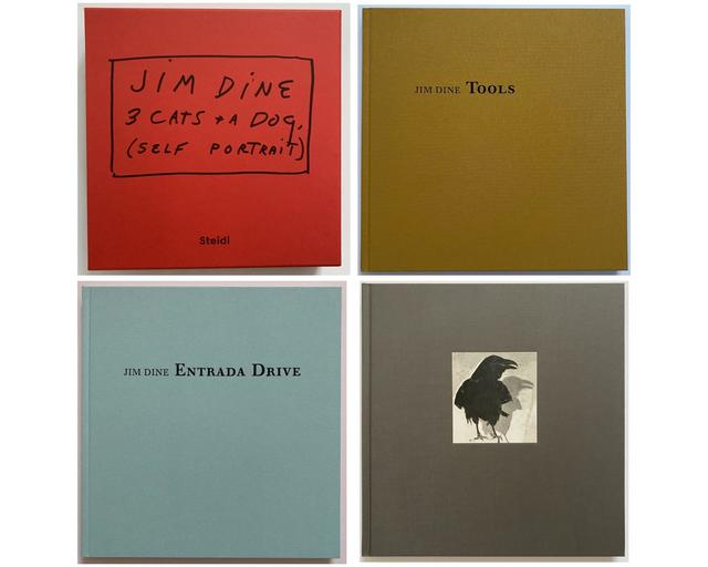 Jim Dine 3 Cats And A Dog Self Portrait 2019 Artsy