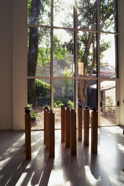 herman de vries, ‘the stones (Installation view)’, 2015, 56th Venice Biennale