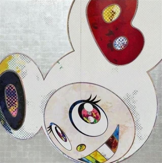 Takashi Murakami, ‘DOB in Pure White Robe (Navy & Vermillion)’, 2013, Hang-Up Gallery
