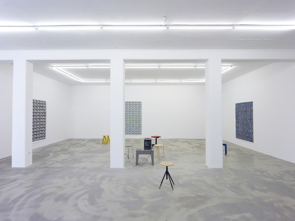 Marijn van Kreij, Nude in front of a Garden, 2016, with a contribution by Andrea Büttner, exhibition view Klemm's, Berlin Marijn van Kreij, Nude in front of a Garden, 2016, with a contribution by Andrea Büttner, exhibition view Klemm's, Berlin