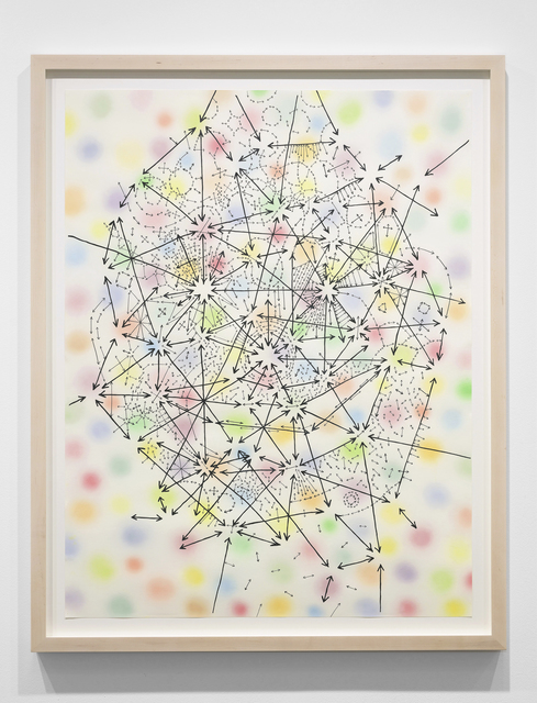 Tom Friedman, ‘Clown’, 2018, Drawing, Collage or other Work on Paper, Coloured pencil and watercolour on paper, Stephen Friedman Gallery