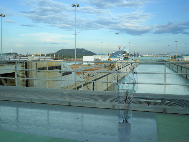 Liu Bolin, ‘Panama Canal’, 2016, Marion Gallery