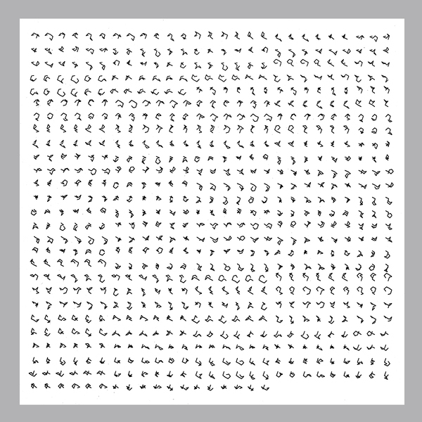Manfred Mohr, ‘P-480/010110’, 1992, bitforms gallery