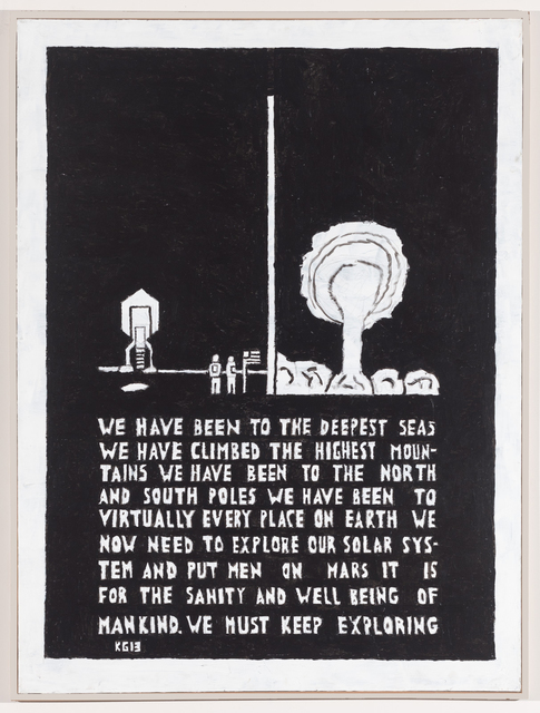 Ken Grimes, ‘Untitled (The Deepest Seas)’, 2013, Painting, Acrylic on canvas, Ricco/Maresca Gallery