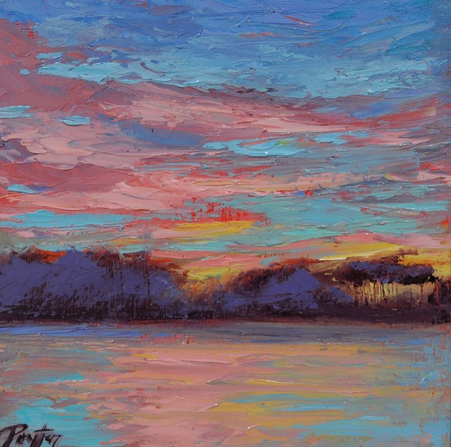 Peyton Hutchinson, ‘Lake Sunset’, 2019, Caron Gallery