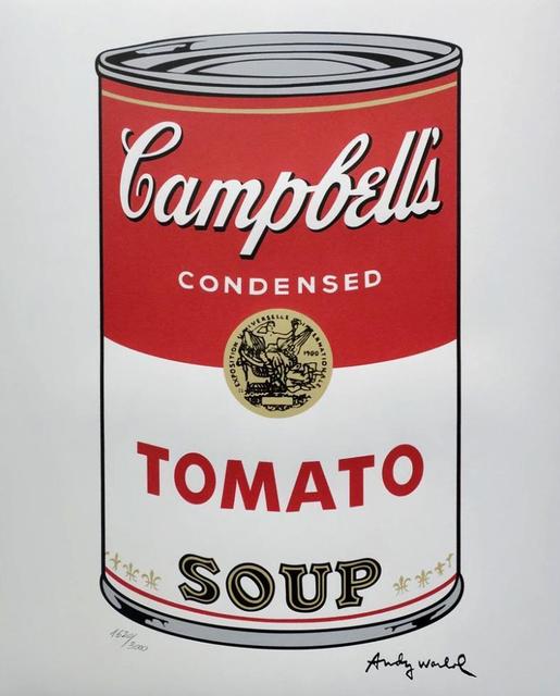 Andy Warhol, ‘Campbells Tomato Soup’, ca. 1969, Mixed Media, Lithograph, Lyons Gallery