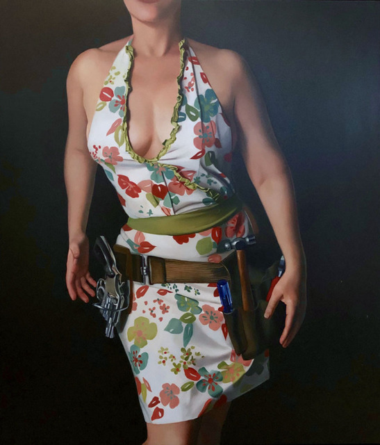 Tracey Harris, ‘Power Tools’, 2018, Painting, Oil on panel, Wally Workman Gallery