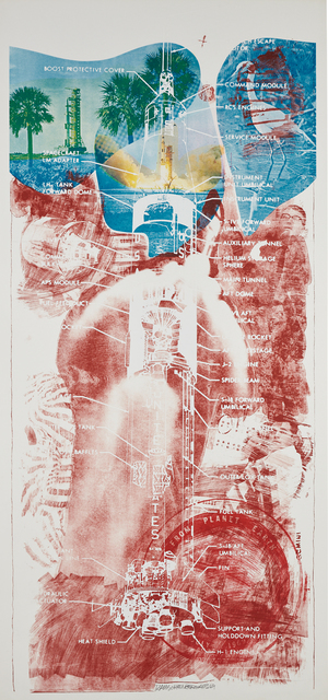Robert Rauschenberg, ‘Sky Garden, from The Stoned Moon Series’, 1969, Phillips