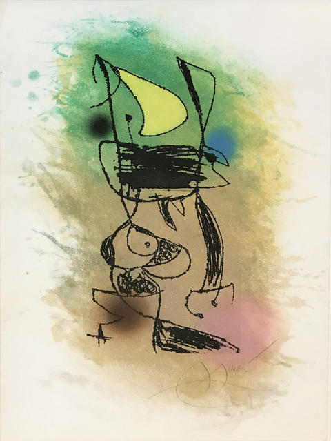 Joan Miró, ‘LE GRILLON SOUS LA LUNE’, 1978, Gallery Art