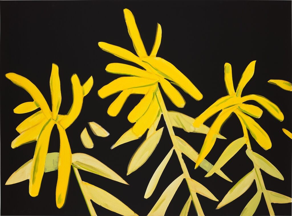 Alex Katz - Goldenrod, from Flowers