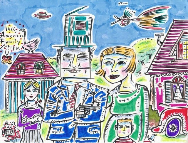 Ephraim Wuensch, ‘American Family’, 2013, Lions Gallery