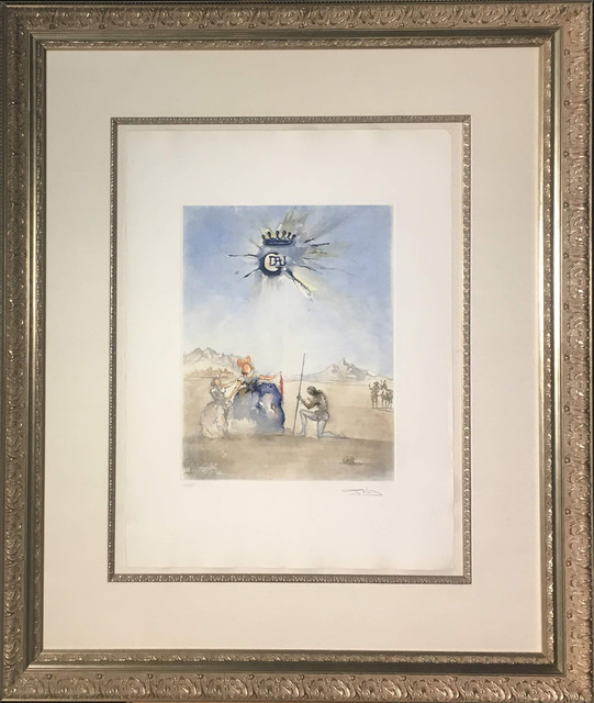 Salvador Dalí, ‘Hommage a Dulcinee (Homage to Dulcinea)’, 1974, Baterbys