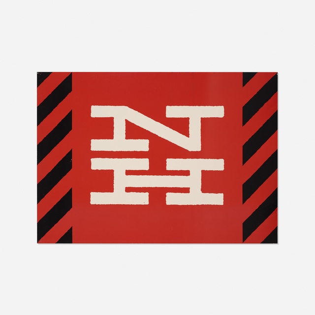 Robert Cottingham, ‘N H’, 1987, Wright