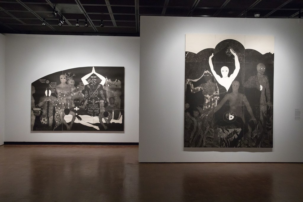 "Nkame: A Retrospective of Cuban Printmaker Belkis Ayón," October 2, 2016–February 12, 2017 Fowler Museum at UCLA Photos © Reed Hutchinson "Nkame: A Retrospective of Cuban Printmaker Belkis Ayón," October 2, 2016–February 12, 2017 Fowler Museum at UCLA Photos © Reed Hutchinson