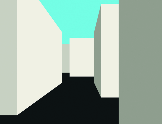 Julian Opie, ‘Imagine You Are Walking’, 1998-1999, Print, Screenprint on Somerset Satin 410 gsm paper, Cristea Roberts Gallery