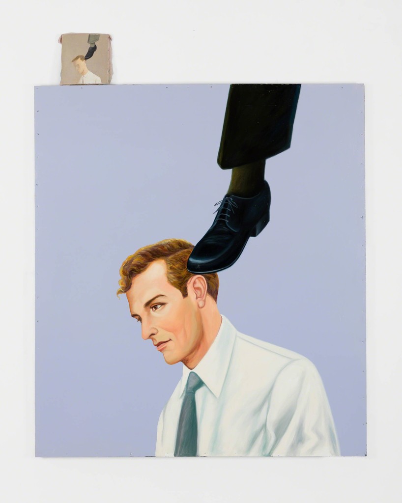 Francis Alÿs, Untitled (head and foot), 1994-1995. Encaustic on linen and enamel on sheet metal. Collection of Institute of Contemporary Art, Miami. Gift of Stanley and Nancy Singer. Photo: Silvia Ros. Francis Alÿs, Untitled (head and foot), 1994-1995. Encaustic on linen and enamel on sheet metal. Collection of Institute of Contemporary Art, Miami. Gift of Stanley and Nancy Singer. Photo: Silvia Ros.