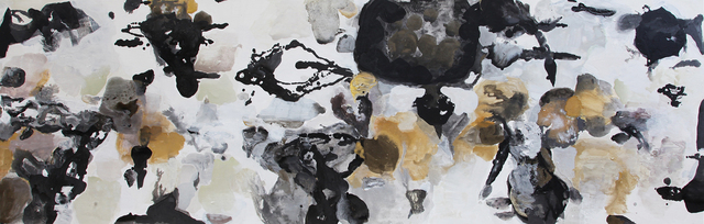Julia Nee Chu, ‘Black, White, Silver, Gold after #24’, 2016, Painting, Acrylic on canvas, FP Contemporary