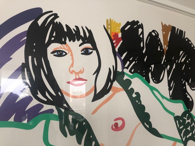 Tom Wesselmann, ‘Monica in Robe with Motherwell’, 1994, Print, Screenprint in color on wove paper, Provocateur Gallery