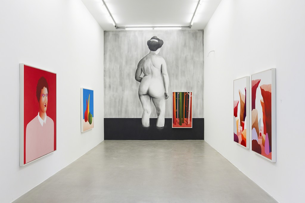Nicolas Party, “Two Naked Women”, installation view, kaufmann repetto, Milano, 2015 courtesy of the artist and kaufmann repetto, Milano/New York
photocredit: Andrea Rossetti Nicolas Party, “Two Naked Women”, installation view, kaufmann repetto, Milano, 2015 courtesy of the artist and kaufmann repetto, Milano/New York
photocredit: Andrea Rossetti