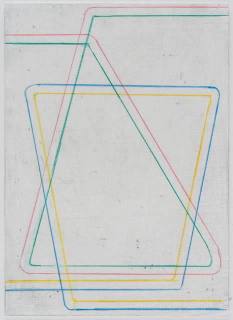Pius Fox, ‘Zwei mit demselben Ziel’, 2020, Painting, Pencil and egg tempera on paper, Bode Projects
