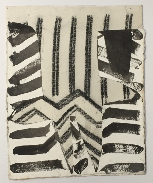 John Walker (b.1939), ‘Looking Out to Sea V’, 2016, Drawing, Collage or other Work on Paper, Mixed media on paper, New York Studio School