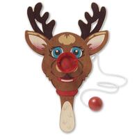 Jeff Koons - Rudolph the Red-Nosed Reindeer Paddle Ball Game