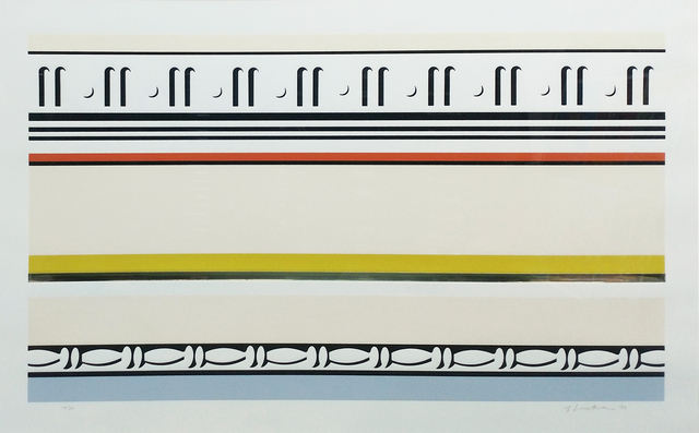 Roy Lichtenstein, ‘ENTABLATURE VIII’, 1976, Print, SCREENPRINT, LITHOGRAPH AND COLLAGE WITH EMBOSSING, Gallery Art
