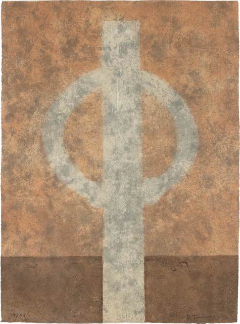 Rufino Tamayo, ‘Figura En Jarras (P. 274)’, 1980, Print, Color aquatint, on Guarro paper, Doyle