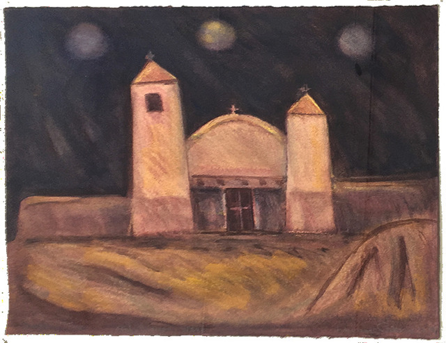 Lawrence Calcagno, ‘Taos Church’, 1979, 203 Fine Art