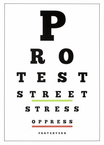 Iván Navarro, ‘Carta Visual (Protest)’, 2019, Print, Lithograph, Vertu Fine Art