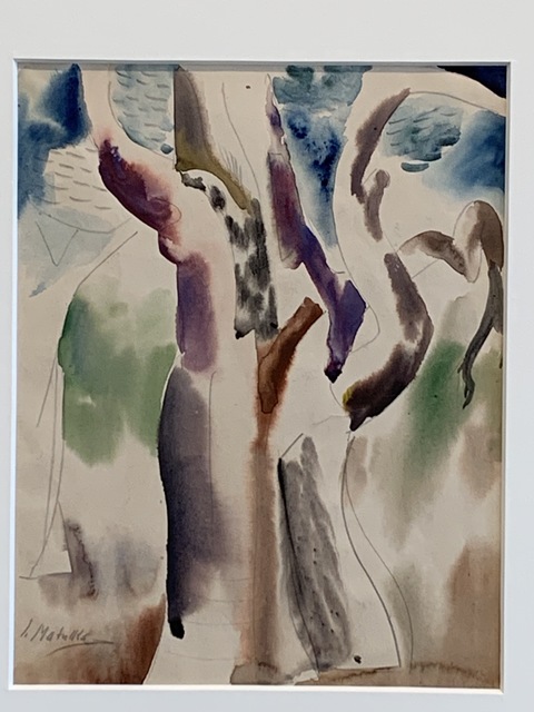 Jan Matulka, ‘Untitled’, ca. 1928, Drawing, Collage or other Work on Paper, Watercolor on paper, Anders Wahlstedt Fine Art