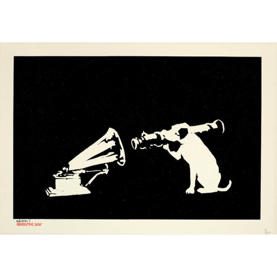 Banksy - HMV Dog