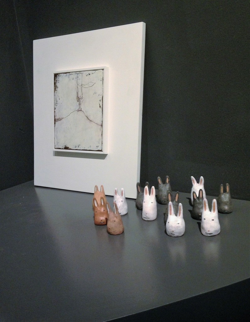 An installation detail of Rebecca Doughty's work An installation detail of Rebecca Doughty's work