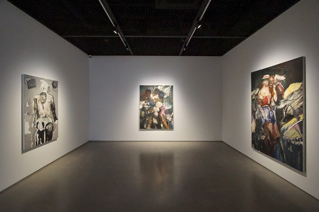 Exhibition view of JET LAGGED, works by Zhu Xiangmin Exhibition view of JET LAGGED, works by Zhu Xiangmin